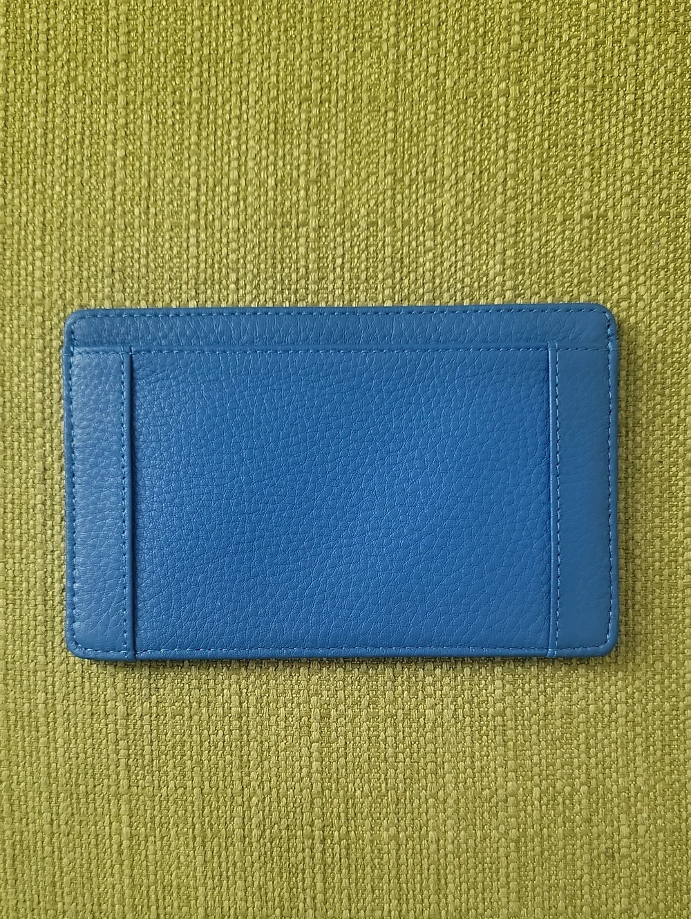 Levenger Blue Leather  Wallet